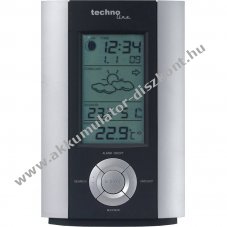 Technoline WS 6710 klasszikus id�j�r�s�llom�s holdf�zis kijelz�ssel
