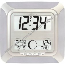 Technoline WS 8118 r�di�vez�relt fali�ra DCF-77 2xAA Mignon ceruza LR06 (elemek n�lk�l)