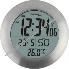 Technoline WT 3000 DCF-77 r�di�s fali�ra p�rav�dett h�m�rs�klet- �s d�tumkijelz�ssel 4 tapad�korong