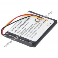 Helyettes�t� Akkumul�tor TomTom GPS navig�ci� One Europe Regional Rider 3,7V 800-1200mAh Li-Ion