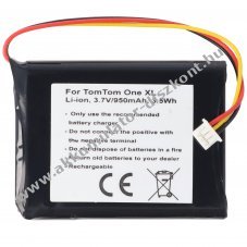 Helyettes�t� Akkumul�tor TomTom One XL F724035958 TomTom Edinburgh F650010252 GPS �s navig�ci�