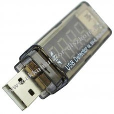 K�zi USB-detektor fesz�lts�g �s �ram m�r� 4,5V-6V 0-2,5A LED kijelz�