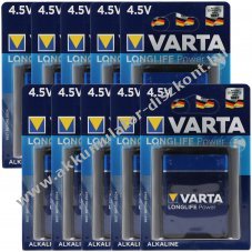 Varta Longlife Power 4,5V 3LR12 alk�li 10db/csomag