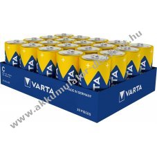 Varta Longlife Power C (b�bi m�ret) alk�li elem 1,5V 20db/csomag