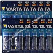 Varta Longlife Power D (b�bi m�ret) 1,5V 10db/csomag alk�li elem