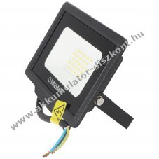 Velamp PADLIGHT5 SMD LED reflektor 20W IP65 fekete 4000K 1600lm