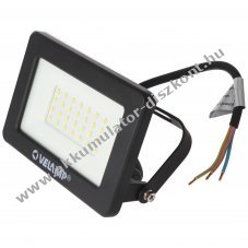 Velamp PADLIGHT5 SMD LED reflektor 30W 2400lm IP65 fekete 4000K