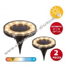 Velamp SPK16 napelemes kerti l�mpa f�ldszeggel 2db/csomag powerbank