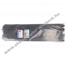 Velamp Nylon k�belk�tegel� 4,8mmx350mm fekete 100db/csomag