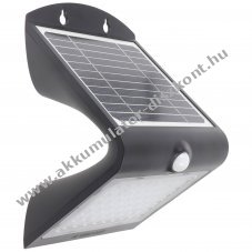 Velamp COLOMBA napelemes fali l�mpa 4W 500lm 4000K mozg�s�rz�kel� IP65 2000mAh Li-ion