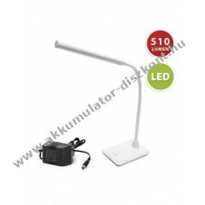 Velamp SLIM LED asztali l�mpa 6W 510lm 4000K feh�r dimmelhet�
