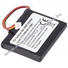 Helyettes�t� Akkumul�tor TomTom VIA 1505T 1335TM GPS �s navig�ci� 3,7V 900mAh Li-Ion