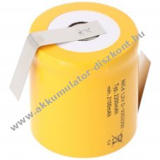 Helyettes�t� Akkumul�tor Saft VRE 1/2 D Mono 1,2V 2500mAh modell�p�t� NiCd