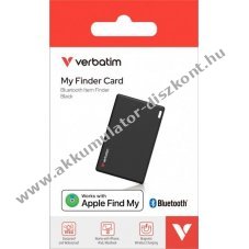 Verbatim MYFCR-01B Bluetooth-Tracker Akkumul�tor 110mAh 1db/csomag Li-Ion Polymer