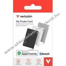 Verbatim Bluetooth Tracker My Finder Card MYFCR-03BSW Akkumul�tor 110mAh 3db/csomag Li-Ion Polymer