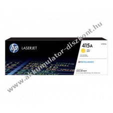 Eredeti HP l�zertoner W2032A s�rga 2100 oldal nyomtat�