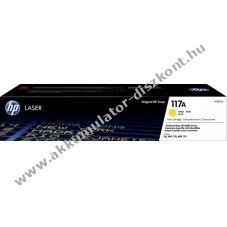 Eredeti HP l�zertoner W2072A s�rga 700 oldal nyomtat�