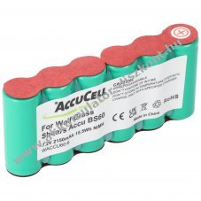 Helyettes�t� Akkumul�tor Wolf f�oll� Accu 60 ACCU60 6 VSE 4/5A 7,2V 2150mAh kerti g�p