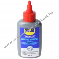 WD-40 BIKE WET l�nc olaj 100ml nedves k�r�lm�nyekhez korr�zi�v�delem