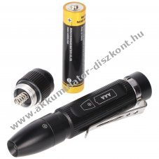 Weltool M6-DR Mini zsebl�mpa 20lm 88mm melegfeh�r 3000K AAA 1db/csomag