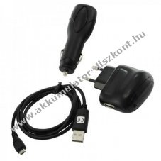 4in1 t�lt�k�szlet Wiko Lenny Darknight Bloom Fizz mikro-USB mobiltelefonoz