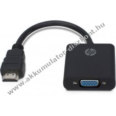 HP HDMI-VGA adapter HDMI A dug� > VGA 15-t� aljzat fekete