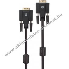 HP VGA-VGA k�bel VGA csatlakoz� 15-t�s 1m fekete