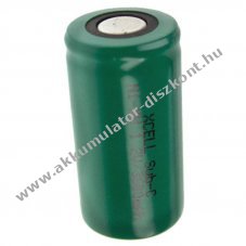 XCell Sub-C 1,2V 3600mAh U-alak� forrf�llel modell�p�t� Akkumul�tor NiMH