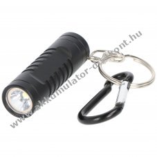 XCell KEY kulcstart� l�mpa 35lm mini LED karabinerrel �s kulcskarika 4xLR44 elemmel