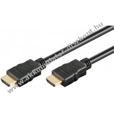 Goobay Standard puha nagysebess�g� HDMI k�bel Ethernettel 4K/60Hz 1.5m