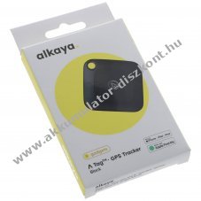 Alkaya A Tag Bluetooth tracker kompatibilis Apple 'Wo ist?' fekete