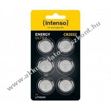 Energy Ultra CR2032 3V gomb 6db/csomag l�tium elem