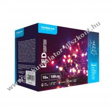 Modee LED kar�csonyi f�nyf�z�r 10m RGB 100LED IP44 8m�d EU230V