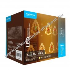 Modee LED kar�csonyi f�nyf�z�r 300cm 110LED melegfeh�r IP44 230V EU-csatlakoz�