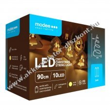 Modee LED f�nyf�z�r 90cm 10LED melegfeh�r 2xAA (LR6) IP20 belt�ri