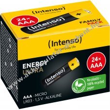 Intenso AAA (LR03) 1.5V hagyom�nyos elem 24db/csomag alk�li