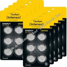 Intenso CR2032 3V 60db/csomag l�tium gombelem