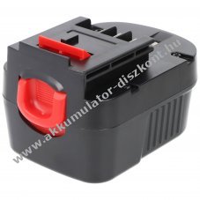 Black & Decker A12 HP122K 12V 3000mAh NiMH Akkumul�tor fekete