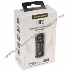 Nitecore TUP2 mini zsebl�mpa narancs 1200lm MCT OLED USB-C 1300mAh