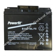 Exide Powerfit S112/18L F5 (helyettes�ti Marathon L12V15) 12V 18Ah M5 182x77x168mm AGM �lom