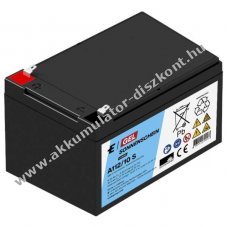 Sonnenschein A112/10 S 12V 10Ah Akkumul�tor Faston 4,8mm AGM �s �lom-zsel�s