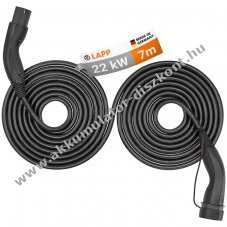 LAPP MOBILITY �nfeltekered� 7m Typ 2 t�lt�k�bel 22kW 32A 3 f�zis�