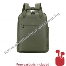 Golla Orion 15,6 Zoll h�tizs�k 13 l z�ld Bluetooth f�lhallgat�val