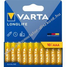 Varta alk�li Micro AAA LR03 1.5V 10db/csomag