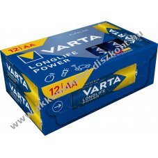 Varta alk�li elem AA (ceruzaelem) 1.5V 2960mAh 12db/csomag
