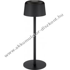 Goobay vezet�k n�lk�li LED asztali l�mpa S m�ret 25cm fekete �rint�svez�rl�s