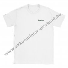 Feh�r p�l� egyedi tervez�s� mint�val a h�t�n, XXXL