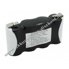 Helyettes�t� Akkumul�tor v�szvil�g�t�s Sub-C 4,8V 1800mAh Faston +6,3mm/-4,8mm Kaufel 11190046 NiMH