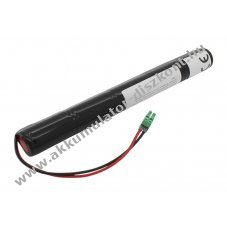 Helyettes�t� Akkumul�tor v�szvil�g�t�s Akkumul�tor 6,0V 2500mAh L1x5 Sub-C 150mm k�bel csatlakoz� NiMH