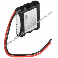 Helyettes�t� Akkumul�tor v�szvil�g�t�s AA Mignon ceruza 3,6V 1500mAh F1x3 150mm k�bellel GP125AAMT3BMX NiMH